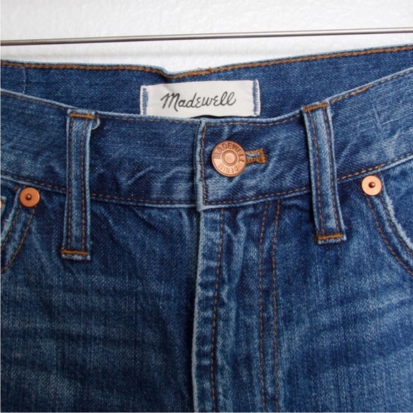 Madewell Perfect Summer Jean Distressed Chewed Hem Size 25 - Picture 3 of 6